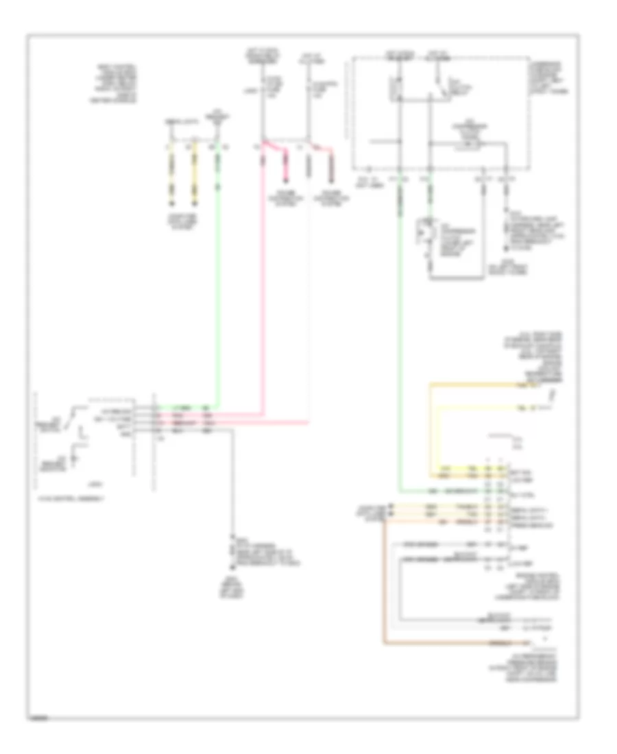 Compressor Wiring Diagram for Chevrolet HHR LS 2007