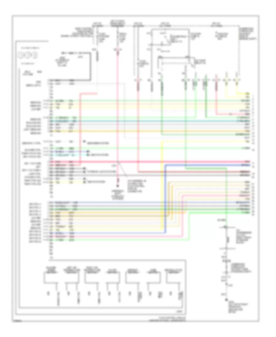 Automatic A C Wiring Diagram 1 of 2 for Chevrolet Corvette 2008