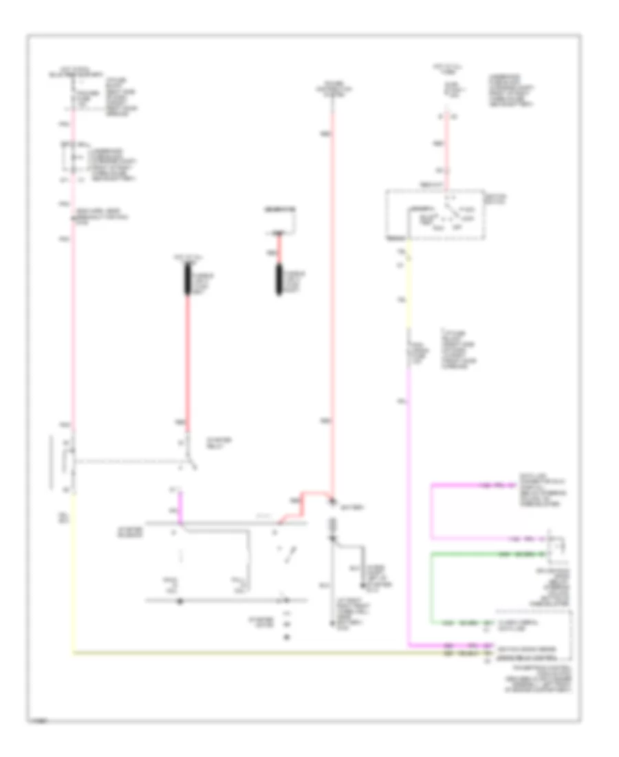 Starting Wiring Diagram for Chevrolet Venture LS 2004