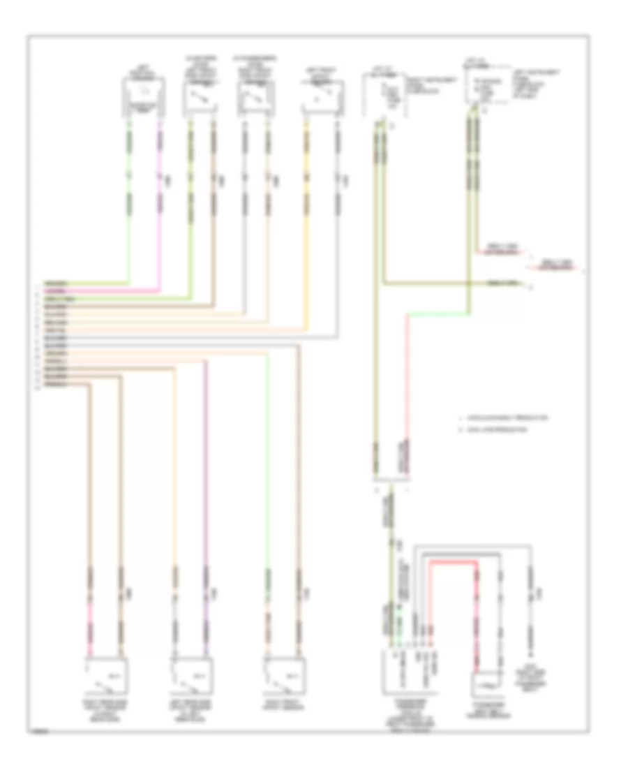Supplemental Restraints Wiring Diagram 2 of 3 for Chevrolet Silverado LT 2014 1500