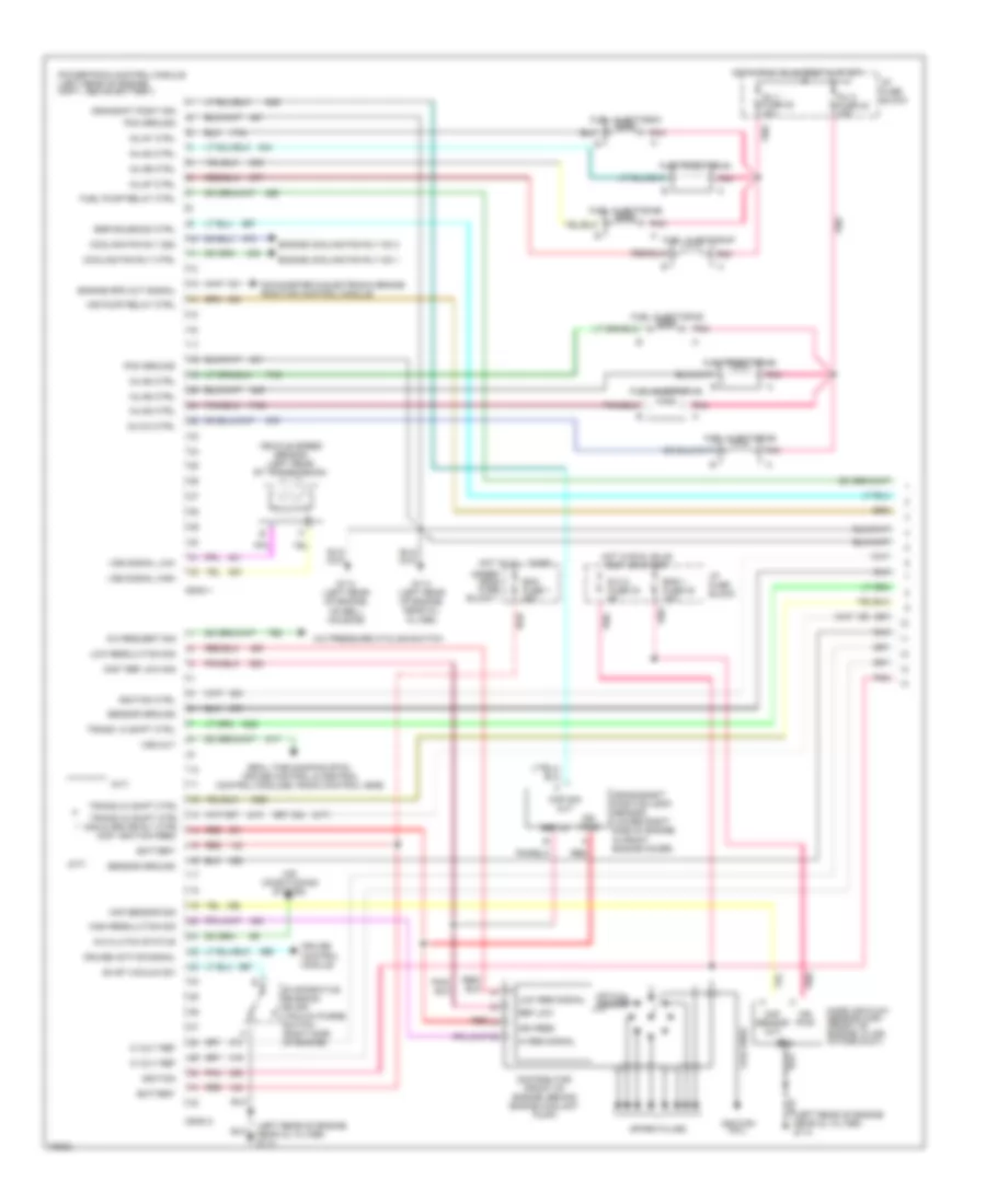 5 7L VIN 5 Engine Performance Wiring Diagrams 1 of 3 for Chevrolet Corvette Collector Edition 1996