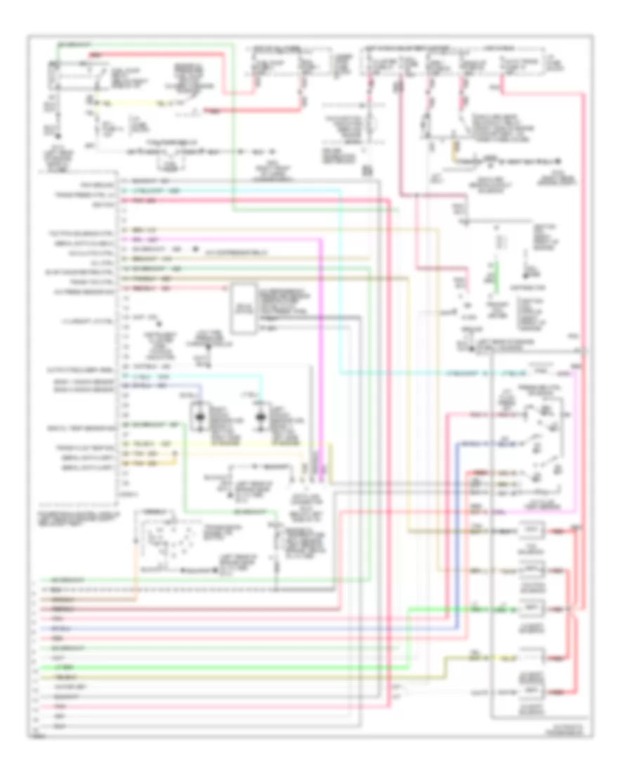 5 7L VIN P Engine Performance Wiring Diagrams 3 of 3 for Chevrolet Corvette Collector Edition 1996