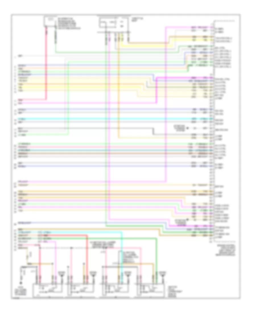 4.8L VIN A, Engine Performance Wiring Diagram (6 of 6) for Chevrolet Silverado 1500 XFE 2013