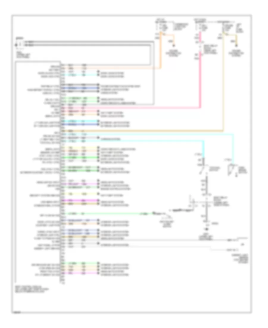 Body Computer Wiring Diagrams for Chevrolet Silverado 2002 1500