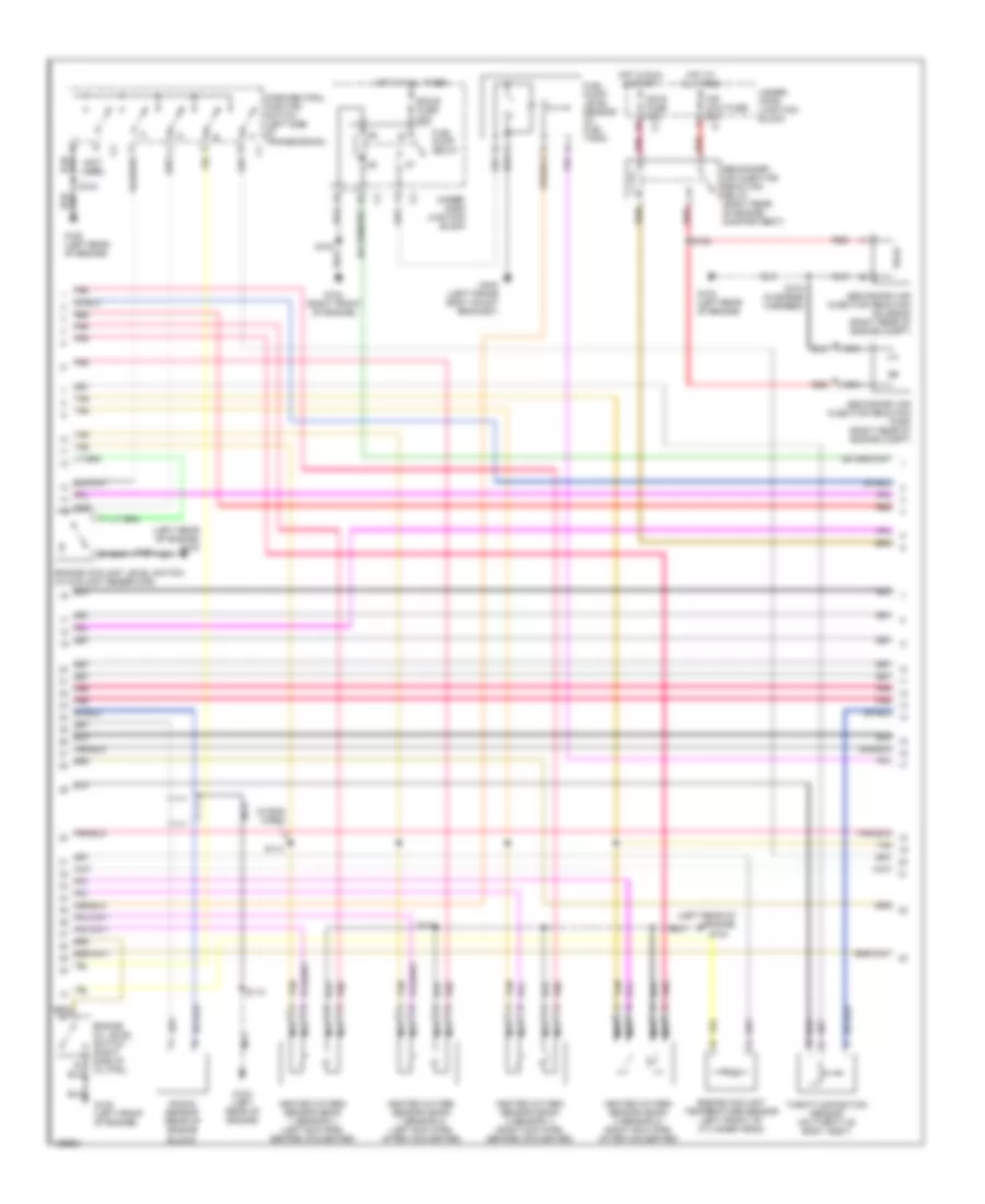 4.3L VIN X, Engine Performance Wiring Diagrams (2 of 4) for Chevrolet Silverado 1500 2002