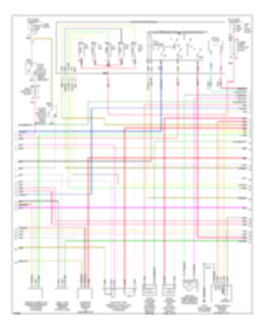 4.3L VIN X, Engine Performance Wiring Diagrams (3 of 4) for Chevrolet Silverado 1500 2002