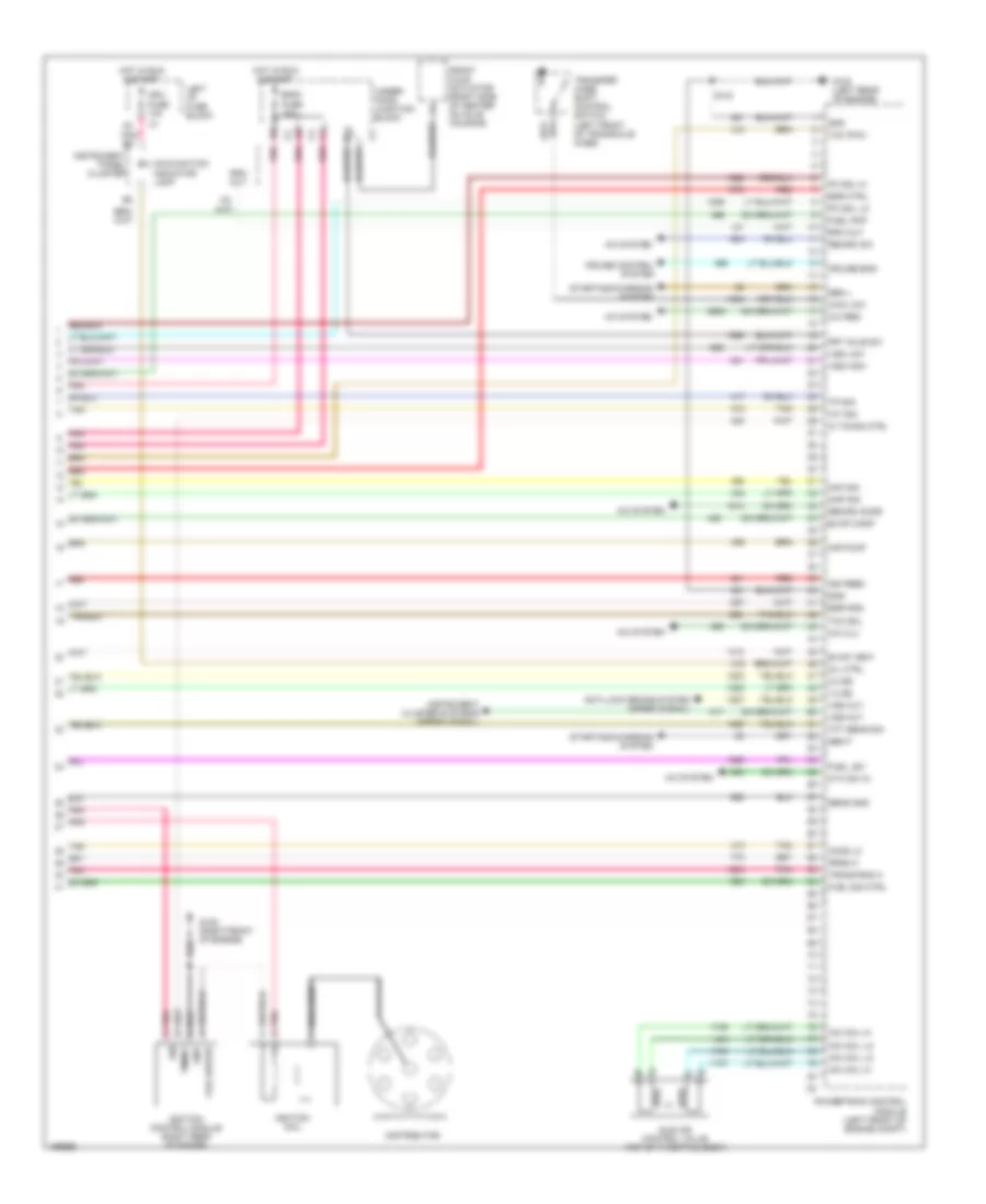 4 3L VIN X Engine Performance Wiring Diagrams 4 of 4 for Chevrolet Silverado 2002 1500