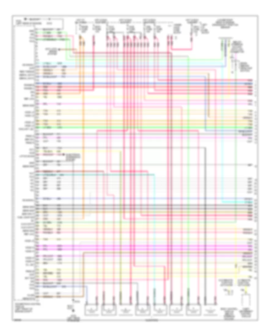 4.8L VIN V, Engine Performance Wiring Diagrams, with Isolated Grounded HO2S Sensors (1 of 5) for Chevrolet Silverado 1500 2002