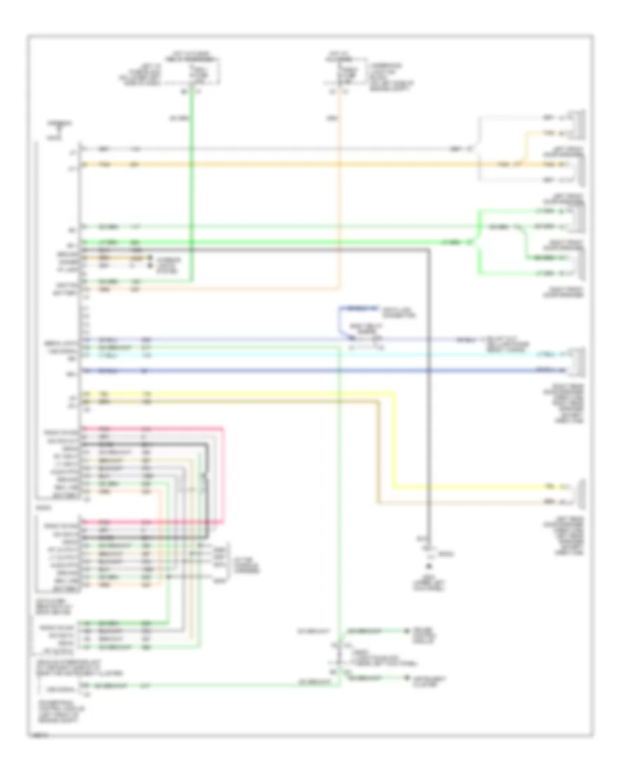 Radio Wiring Diagrams Up Level with OnStar for Chevrolet Silverado 2002 1500