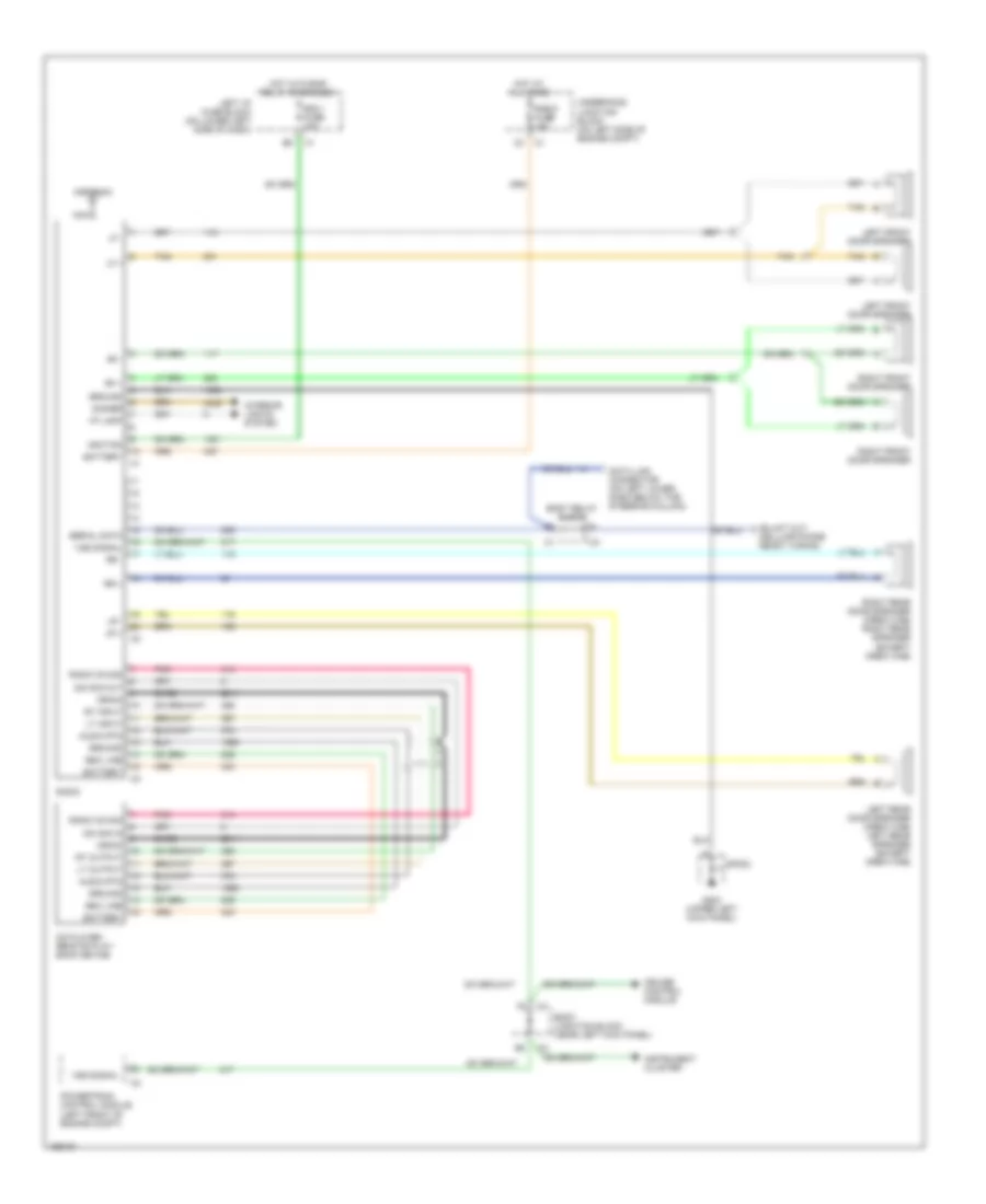 Radio Wiring Diagrams, Up Level without OnStar for Chevrolet Silverado 1500 2002