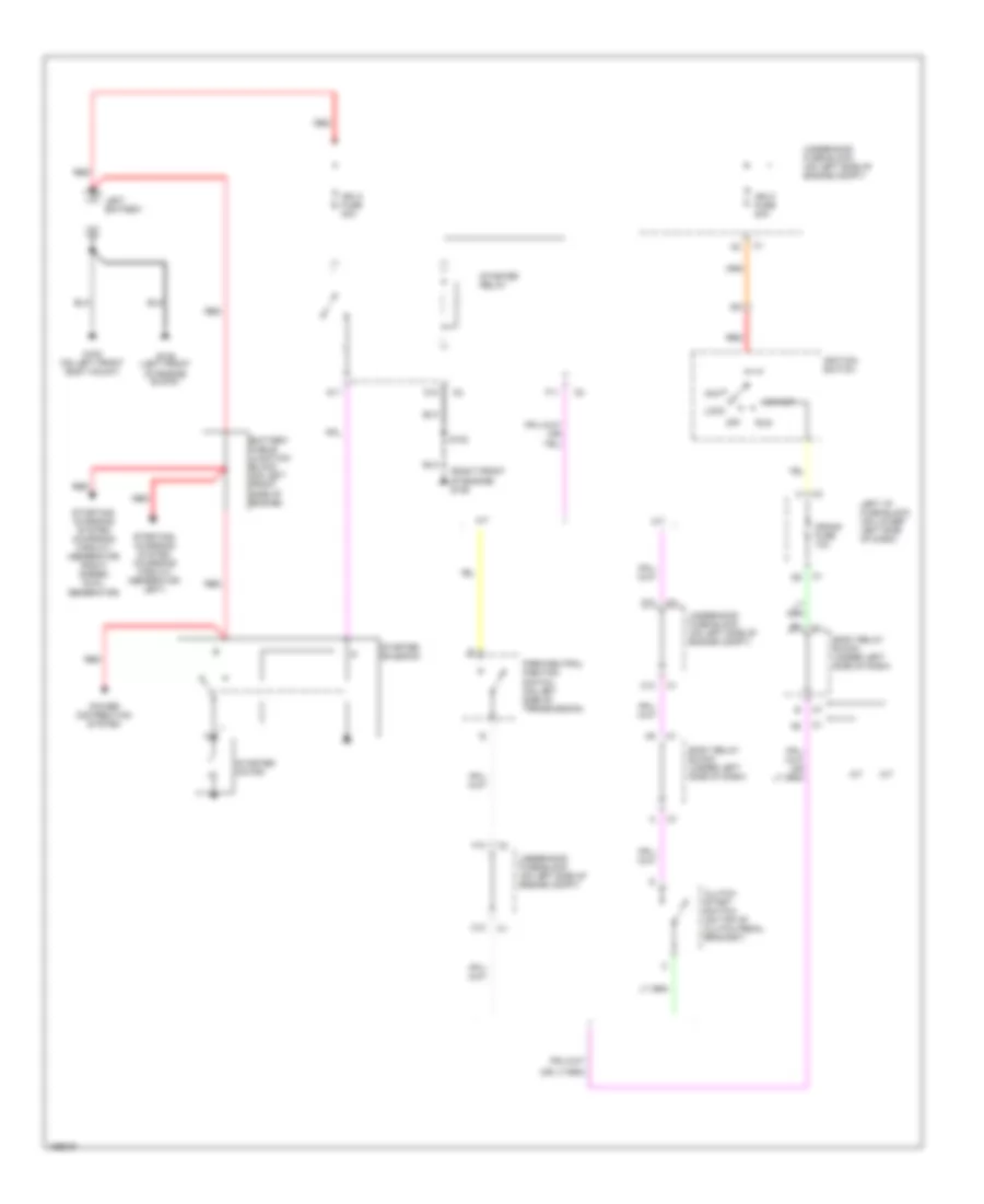 Starting Wiring Diagram for Chevrolet Silverado 1500 2002