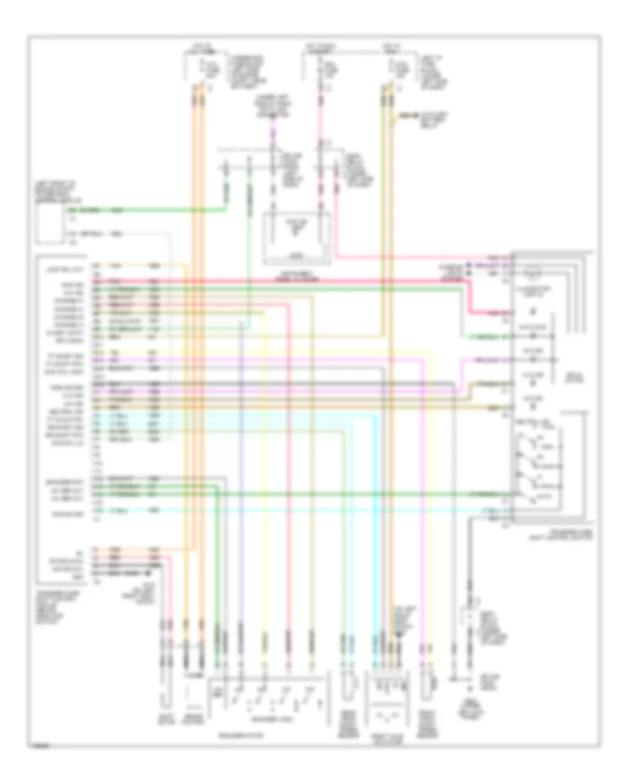 Transfer Case Wiring Diagram 2 Speed Automatic for Chevrolet Silverado 2002 1500