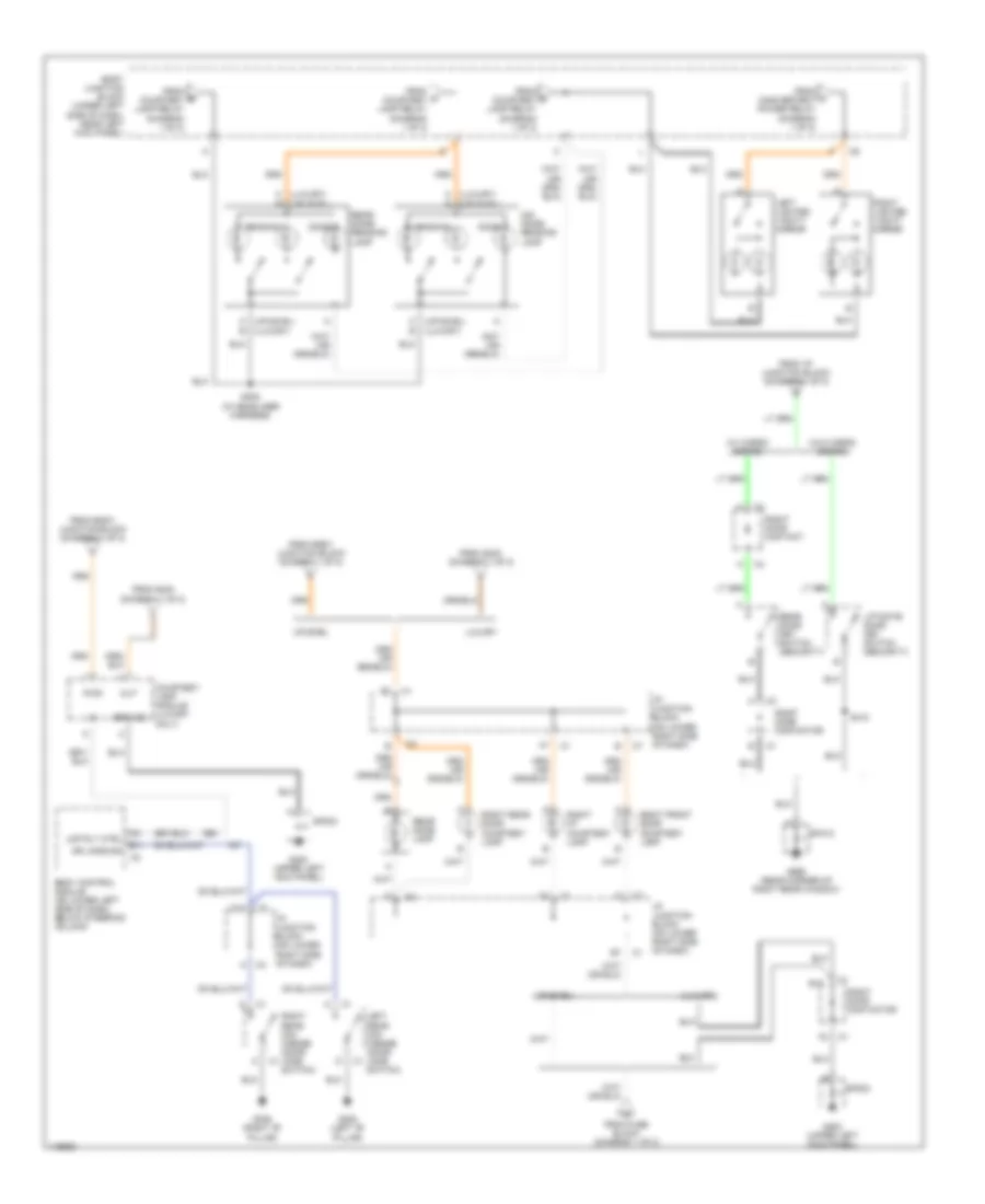 Courtesy Lamps Wiring Diagram Up Level 2 of 2 for Chevrolet Suburban C2001 1500
