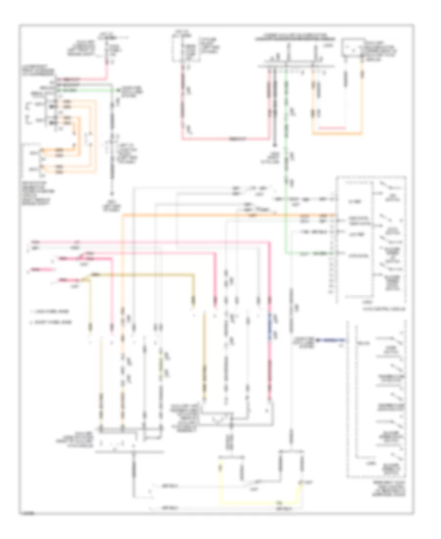 Automatic A C Wiring Diagram Hybrid 4 of 4 for Chevrolet Tahoe Hybrid 2013