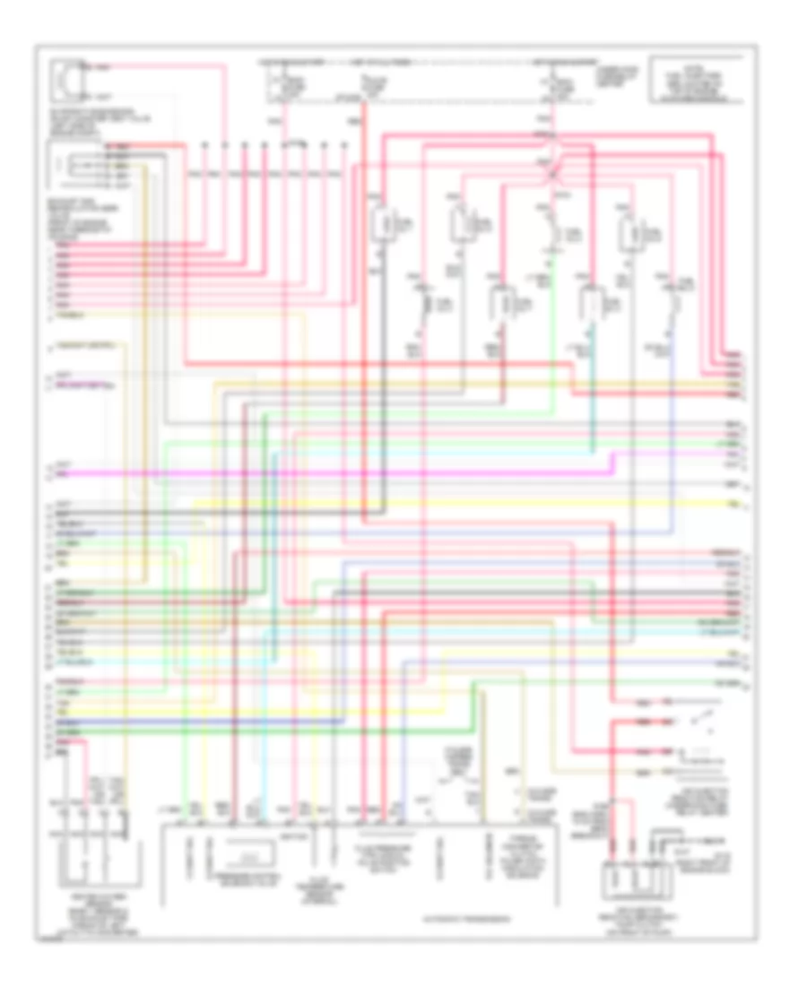 5 7L VIN R Engine Performance Wiring Diagrams 2 of 4 for Chevrolet Cab  Chassis C1998 3500