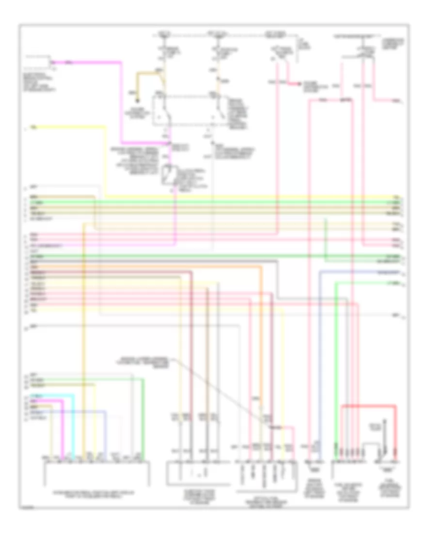 6.5L (VIN F), Engine Performance Wiring Diagrams (2 of 4) for Chevrolet Cab  Chassis C3500 1998