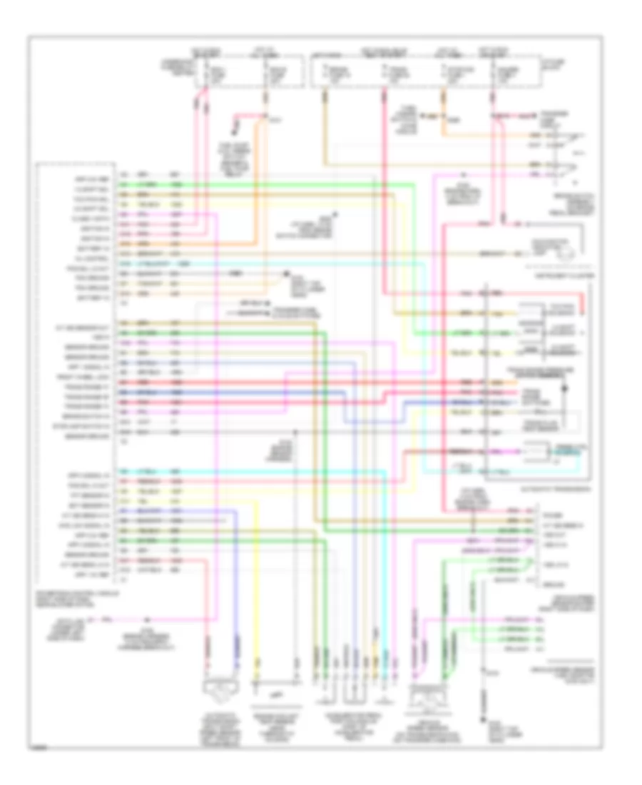 6 5L VIN S Transmission Wiring Diagram 4L80 E for Chevrolet Cab  Chassis C1998 3500