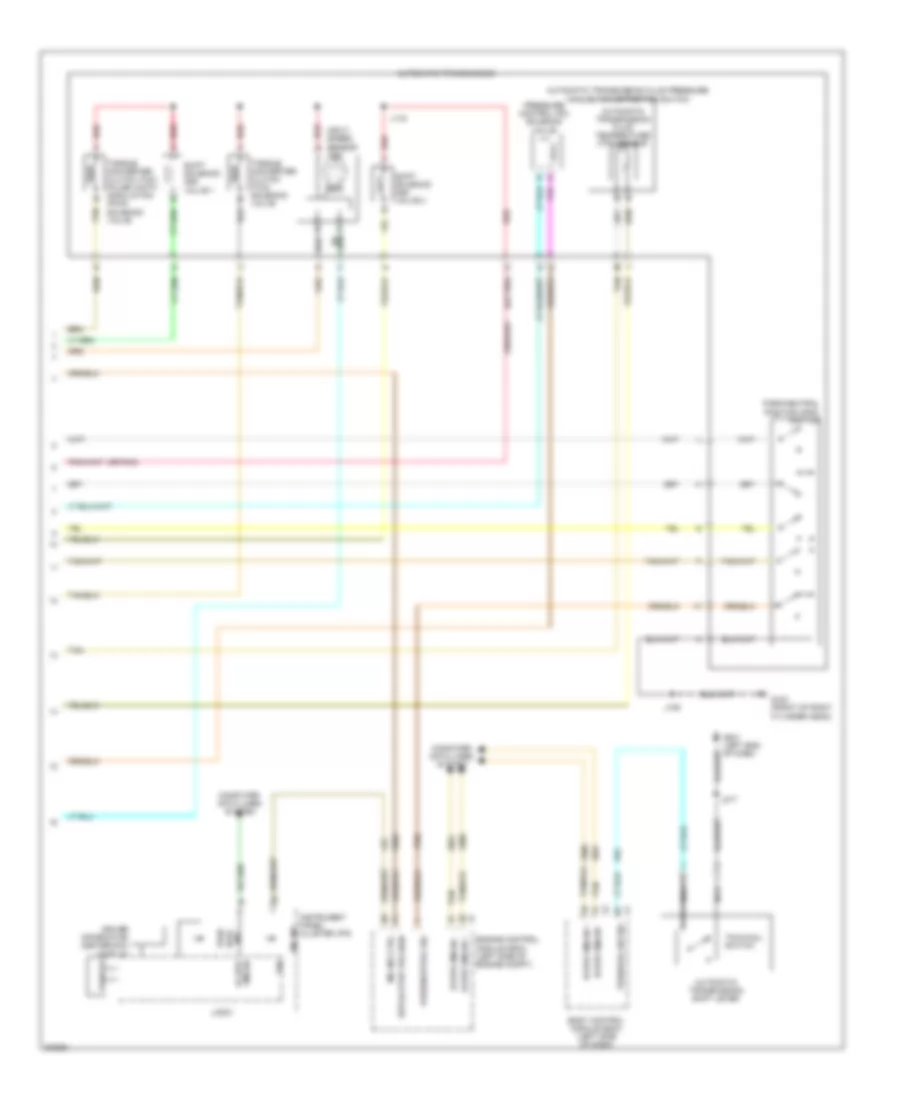 6.0L VIN Y, AT Wiring Diagram (2 of 2) for Chevrolet Suburban C2500 2009