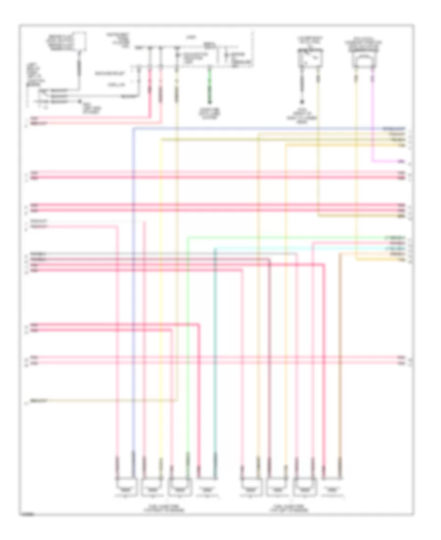 5.3L VIN 0, Engine Performance Wiring Diagram (3 of 6) for Chevrolet Suburban C2500 2009