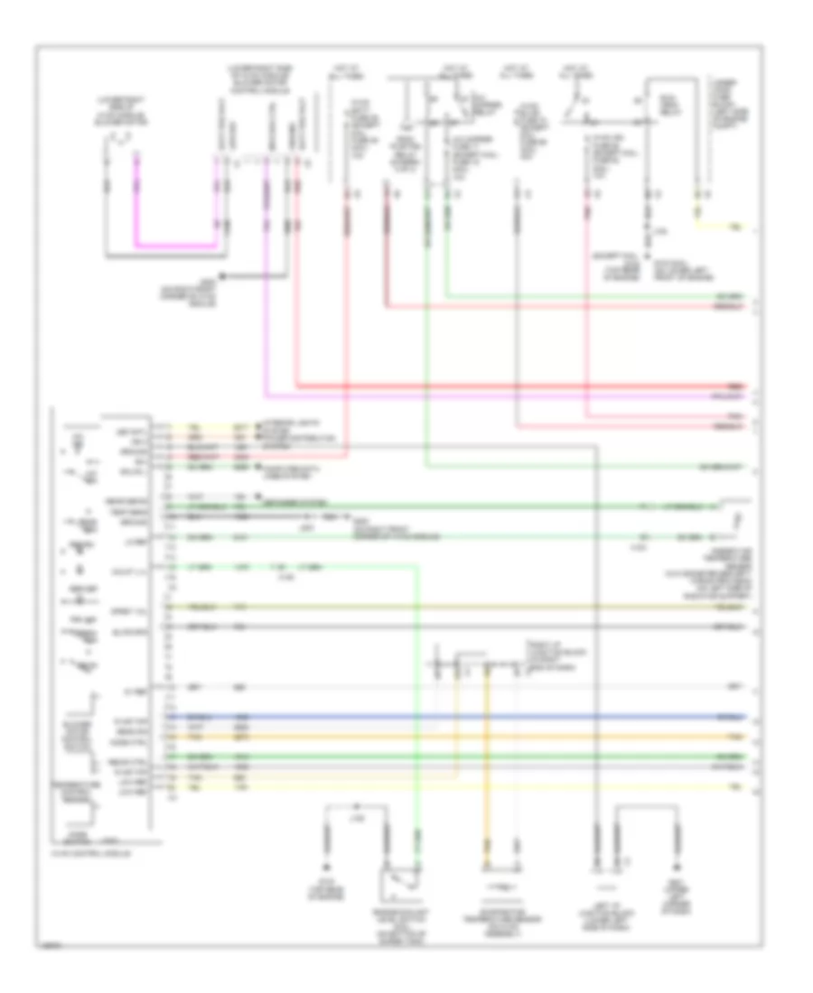 Manual AC Wiring Diagram (1 of 3) for Chevrolet Silverado 3500 HD LTZ 2014