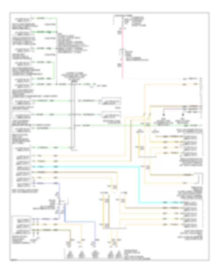 Computer Data Lines Wiring Diagram for Chevrolet Impala LS 2007