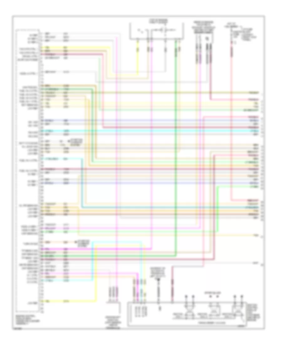 3 5L VIN K Engine Performance Wiring Diagram 1 of 4 for Chevrolet Impala LS 2007