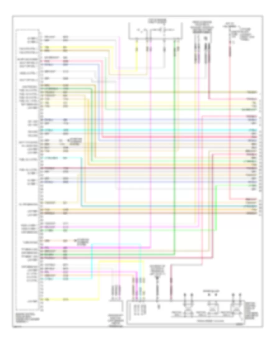 3 9L VIN R Engine Performance Wiring Diagram 1 of 4 for Chevrolet Impala LS 2007