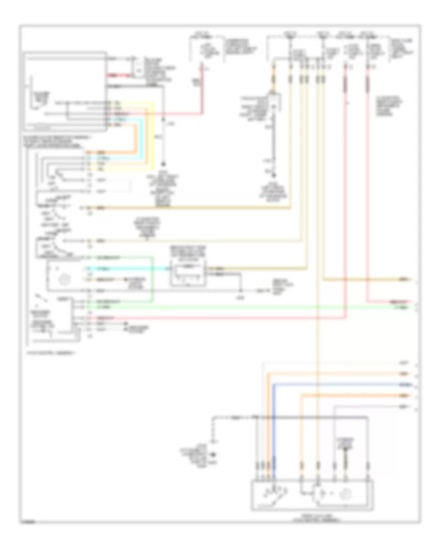 Manual A C Wiring Diagram Cargo Van 1 of 3 for Chevrolet Cutaway G2008 3500