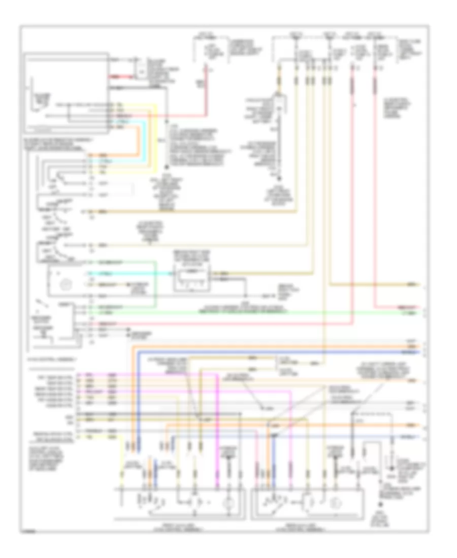 Manual A C Wiring Diagram Passenger Van 1 of 3 for Chevrolet Cutaway G2008 3500