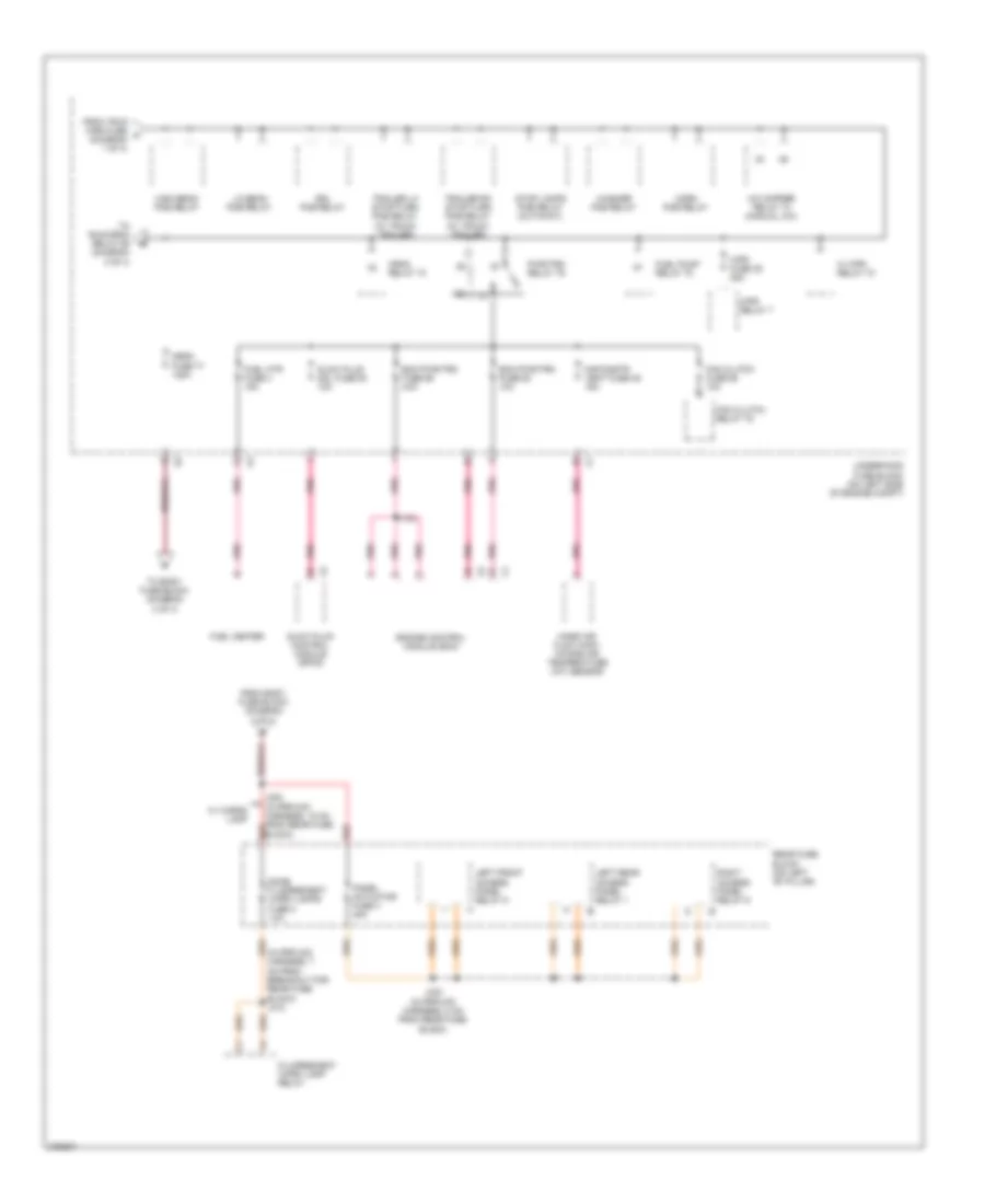 6 6L VIN 6 Power Distribution Wiring Diagram 2 of 4 for Chevrolet Cutaway G2008 3500