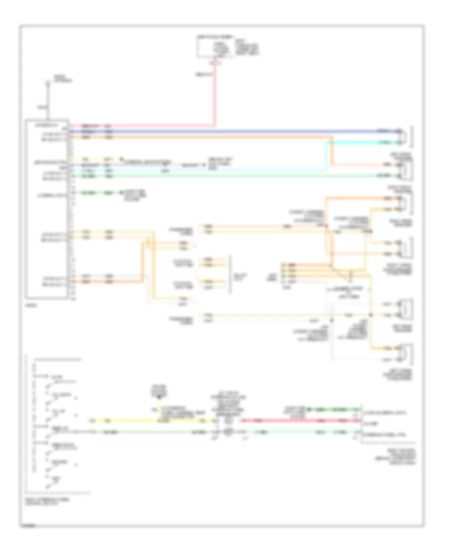 Radio Wiring Diagram for Chevrolet Cutaway G2008 3500