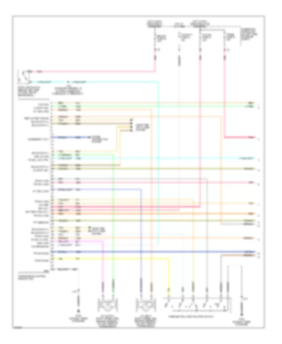 4 8L VIN C Transmission Wiring Diagram 1 of 2 for Chevrolet Cutaway G2008 3500