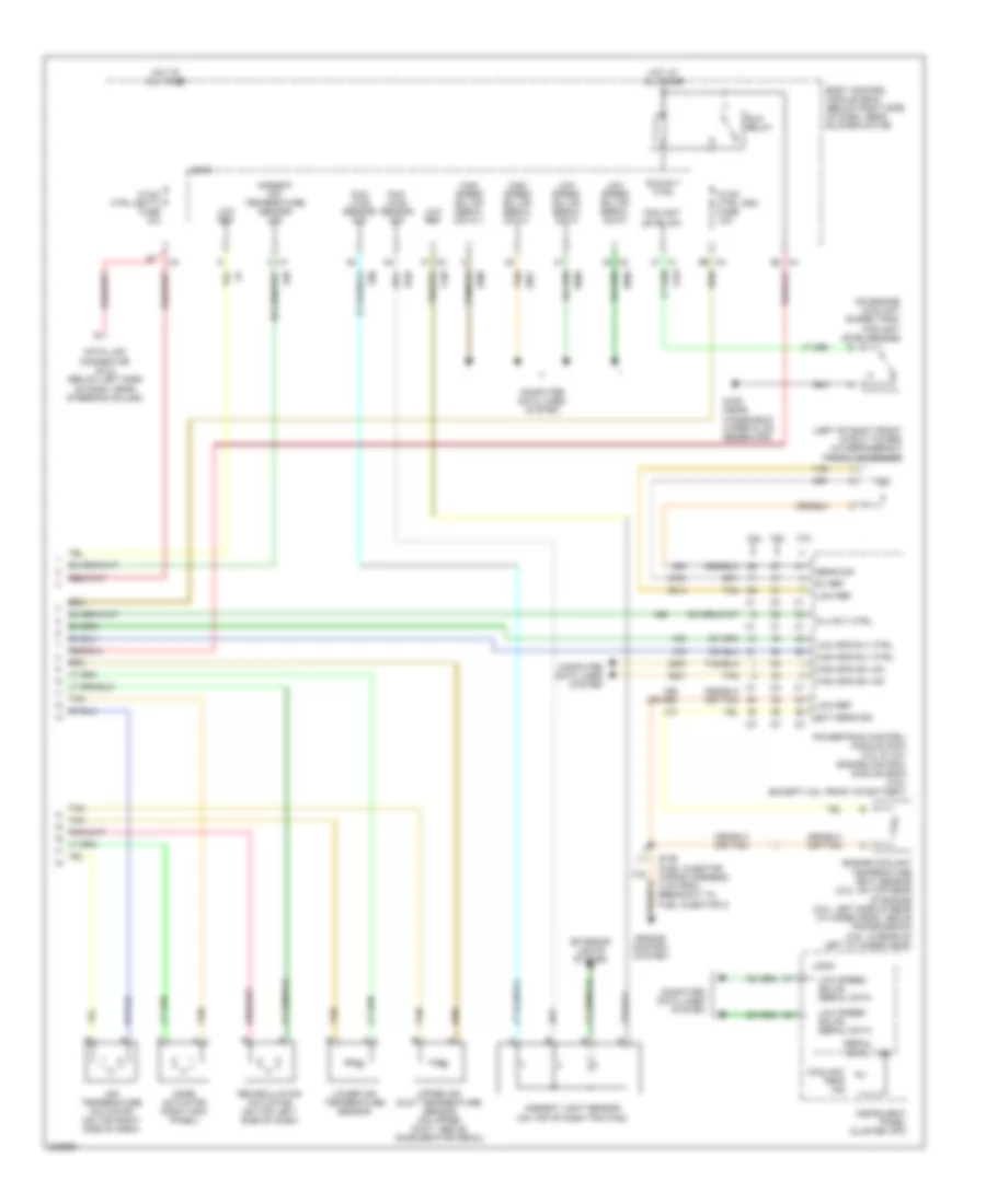 Automatic A C Wiring Diagram 2 of 2 for Chevrolet Malibu LT 2006
