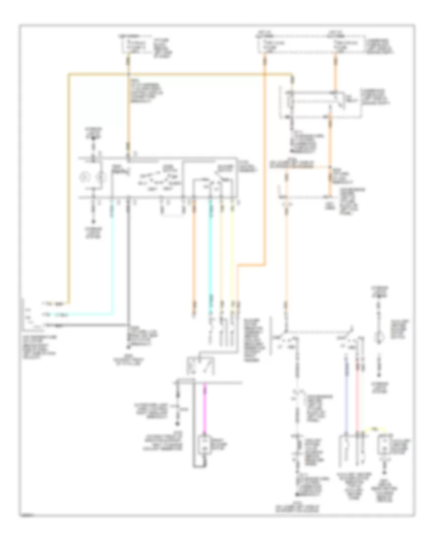 Heater Wiring Diagram for Chevrolet Astro 2005