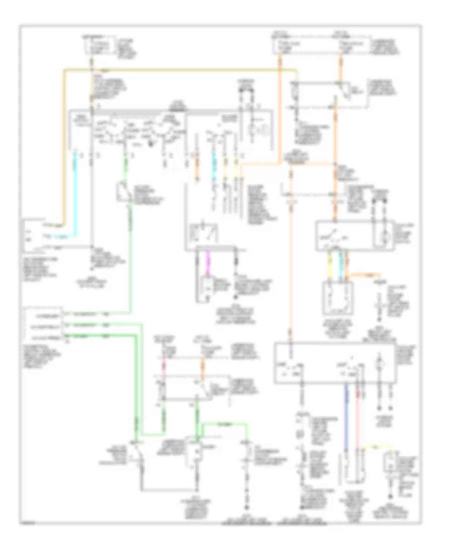 Manual AC Wiring Diagram for Chevrolet Astro 2005
