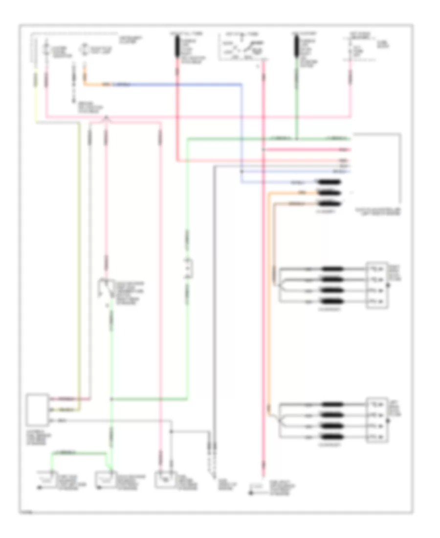 6.5L (VIN Y), Engine Performance Wiring Diagrams, MT for Chevrolet Chevy Van G10 1995