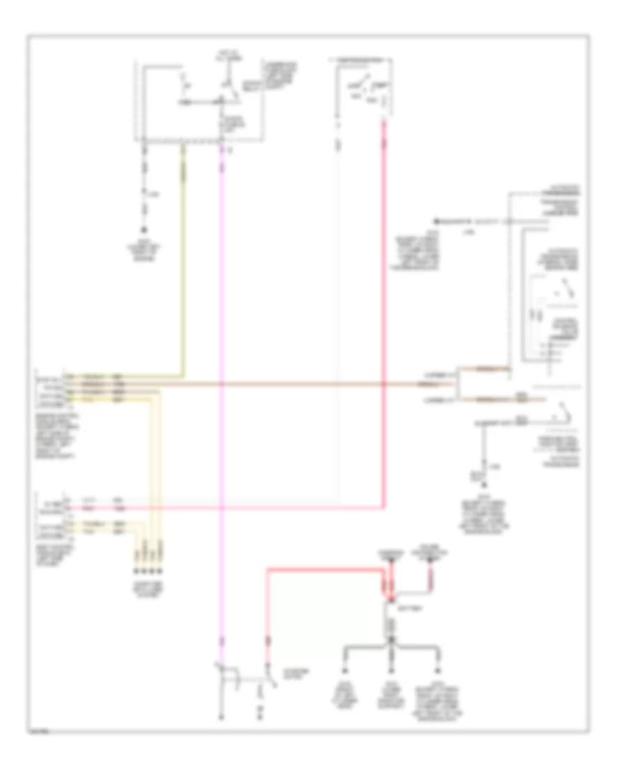 Starting Wiring Diagram for Chevrolet Suburban K2009 1500