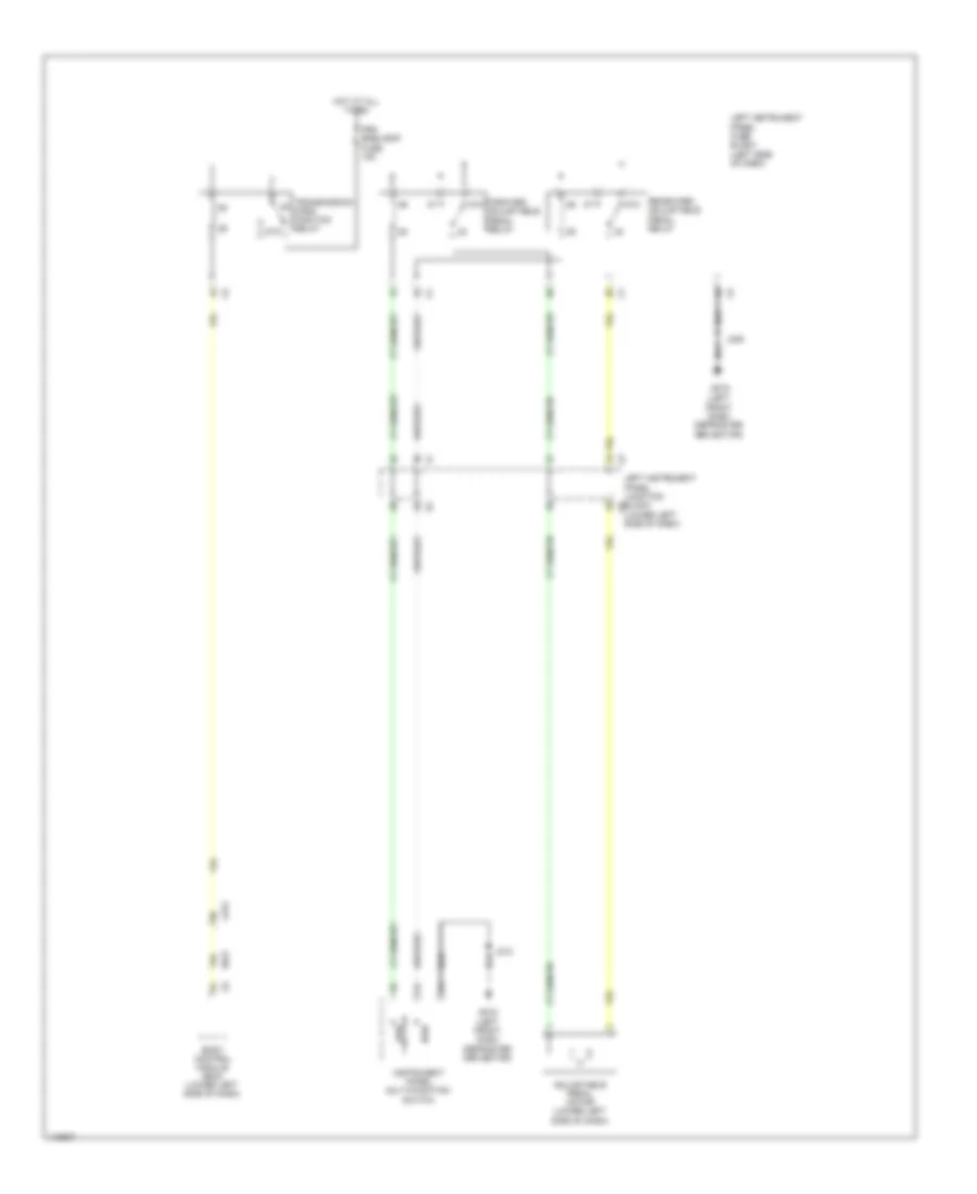 Adjustable Pedal Wiring Diagram for Chevrolet Silverado WT 2014 1500
