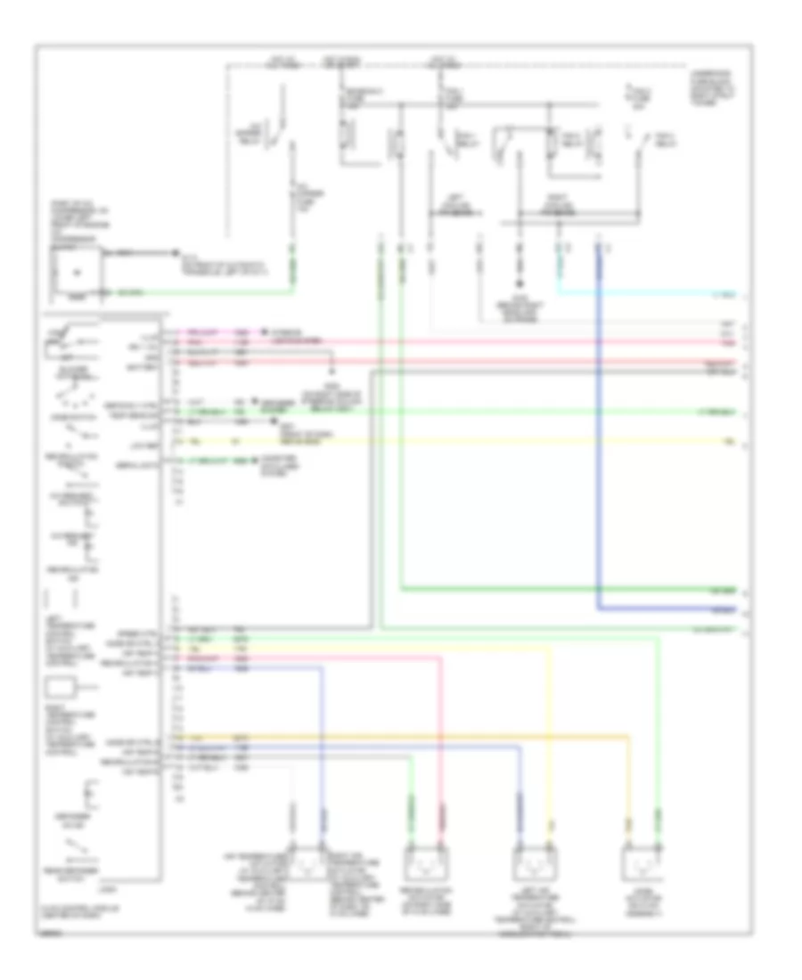 Manual A C Wiring Diagram 1 of 2 for Chevrolet Impala LT 2007