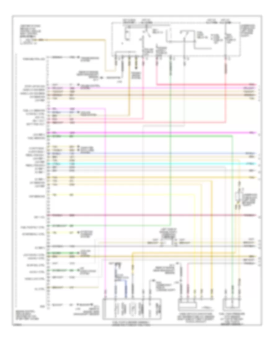 3 4L VIN F Engine Performance Wiring Diagram 1 of 3 for Chevrolet Equinox LS 2008