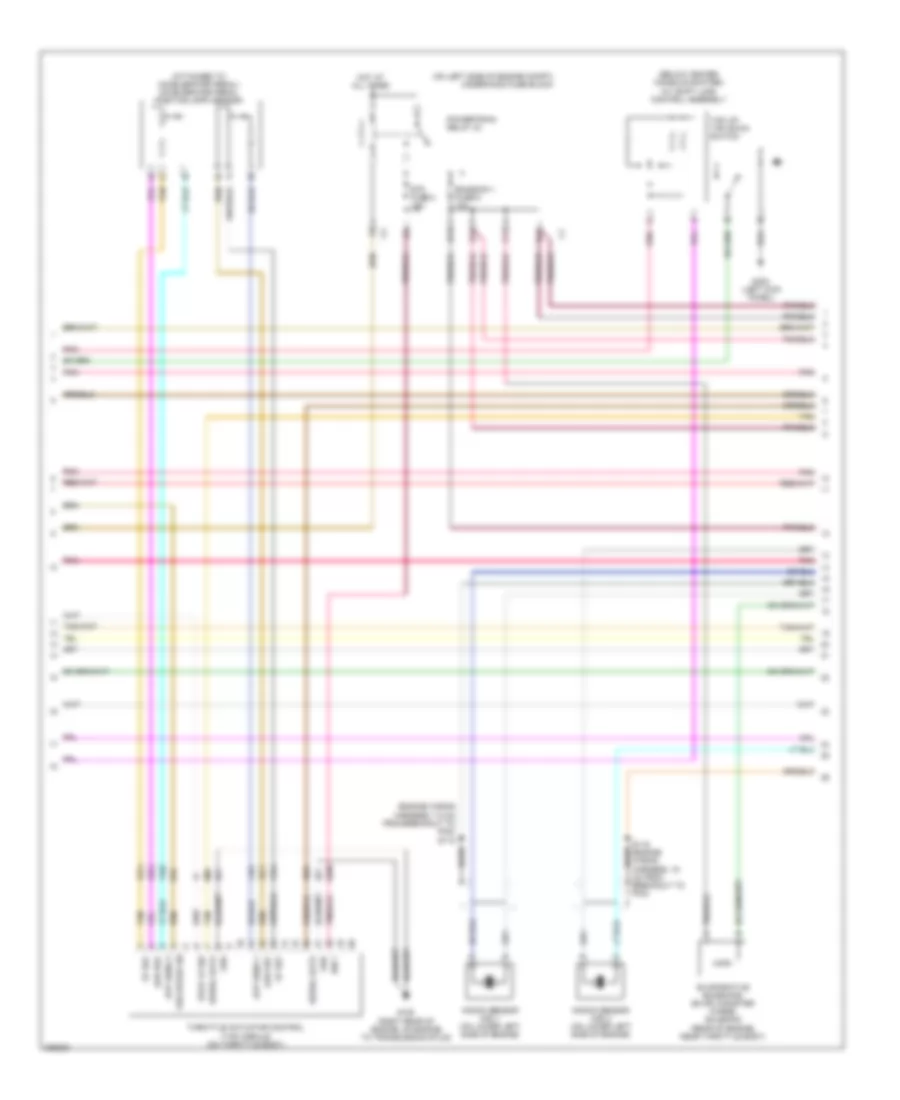 3 5L VIN 8 Engine Performance Wiring Diagram 2 of 5 for Chevrolet Malibu LTZ 2006