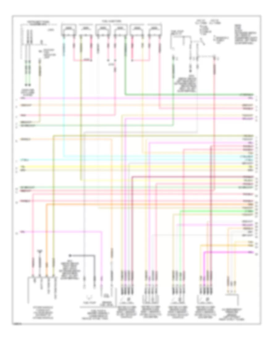 3 9L VIN 1 Engine Performance Wiring Diagram 2 of 4 for Chevrolet Malibu LTZ 2006