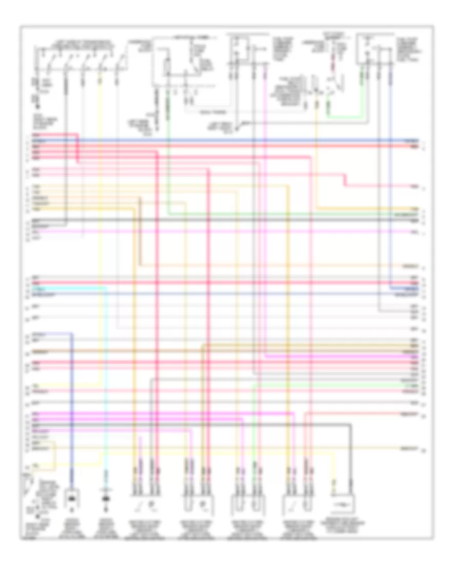 8.1L VIN G, Engine Performance Wiring Diagram (2 of 5) for Chevrolet Avalanche 1500 2005