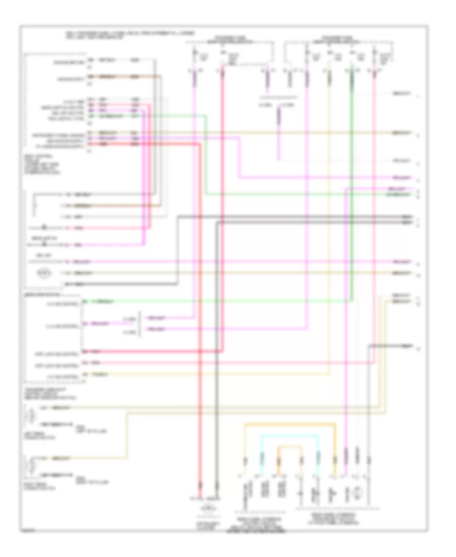 Instrument Illumination Wiring Diagram (1 of 3) for Chevrolet Avalanche 1500 2005
