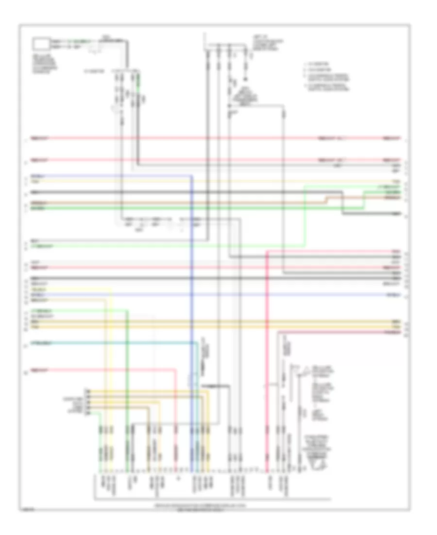 Navigation Wiring Diagram, with UYS, Y91  UQA (2 of 5) for Chevrolet Silverado 3500 HD WT 2014