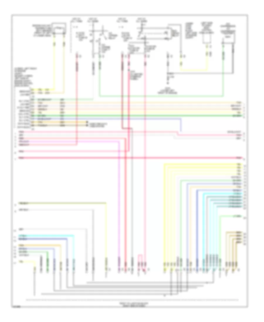 Manual AC Wiring Diagram (2 of 4) for Chevrolet Avalanche 2009