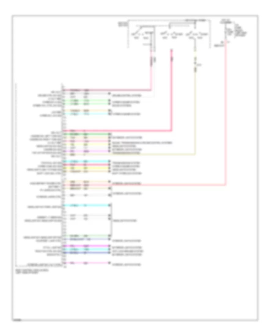 Body Control Modules Wiring Diagram 1 of 3 for Chevrolet Avalanche 2009