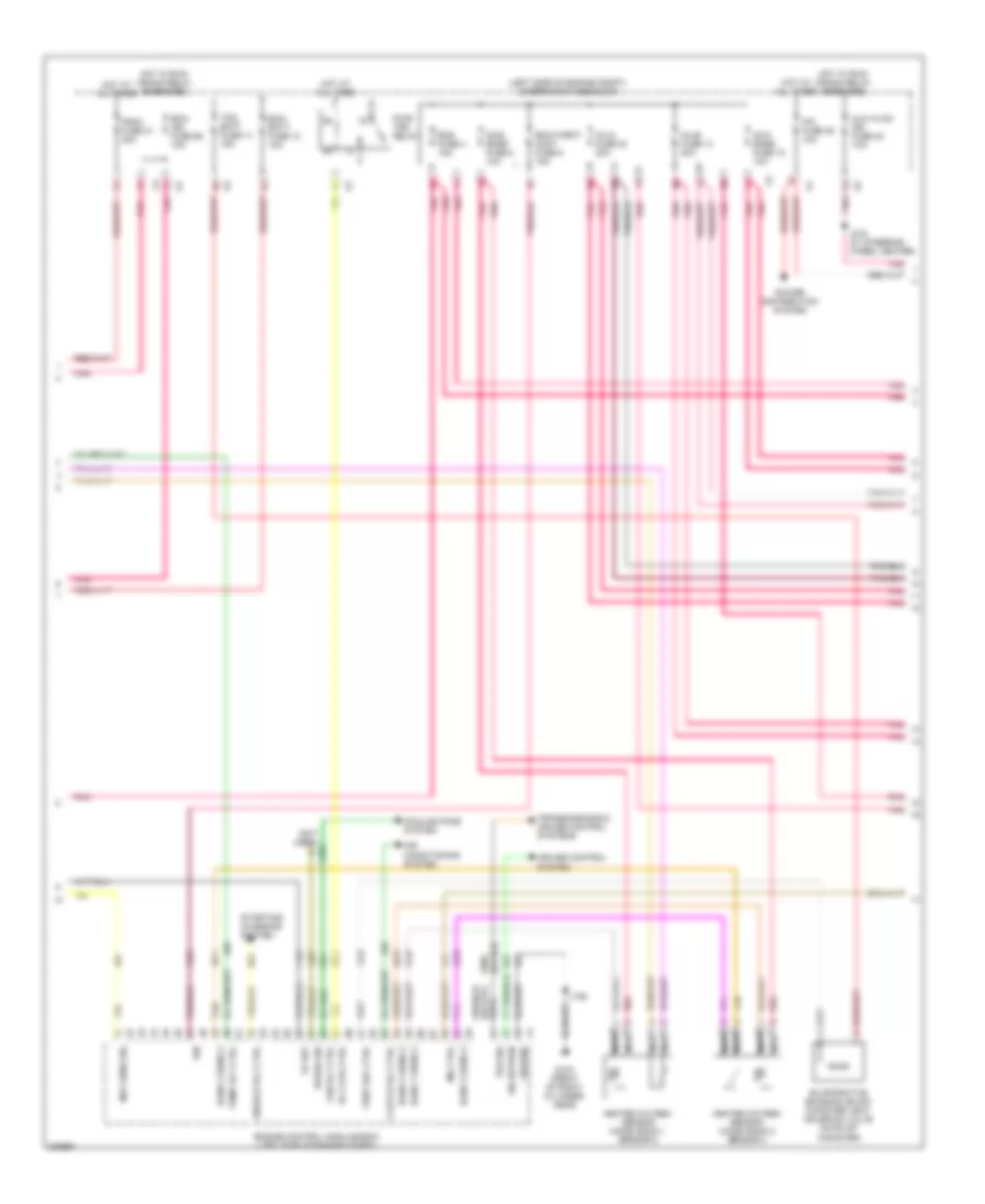 6.0L VIN Y, Engine Performance Wiring Diagram (2 of 6) for Chevrolet Avalanche 2009