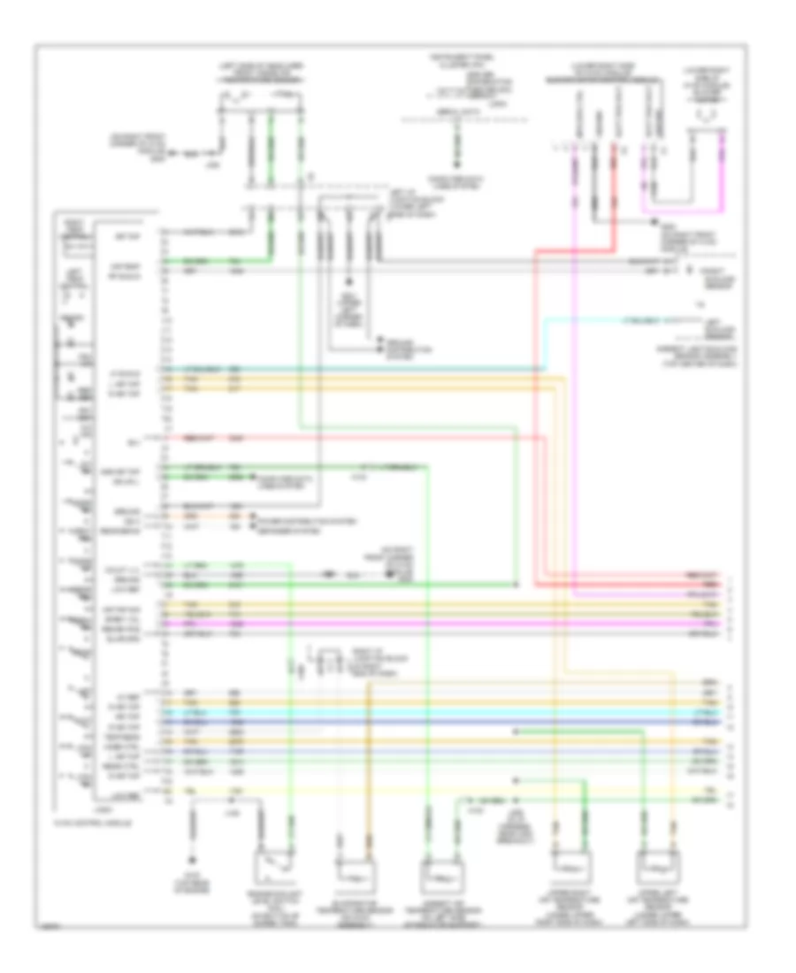 Automatic A C Wiring Diagram 1 of 3 for Chevrolet Silverado HD LT 2014 2500