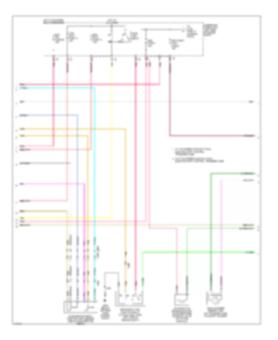 6.0L VIN G, Engine Performance Wiring Diagram (2 of 6) for Chevrolet Silverado 2500 HD LT 2014